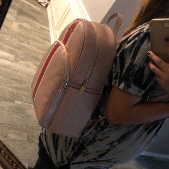 💖Beautiful pink Mk logo backpack matching wallet - Picture 6 of 8